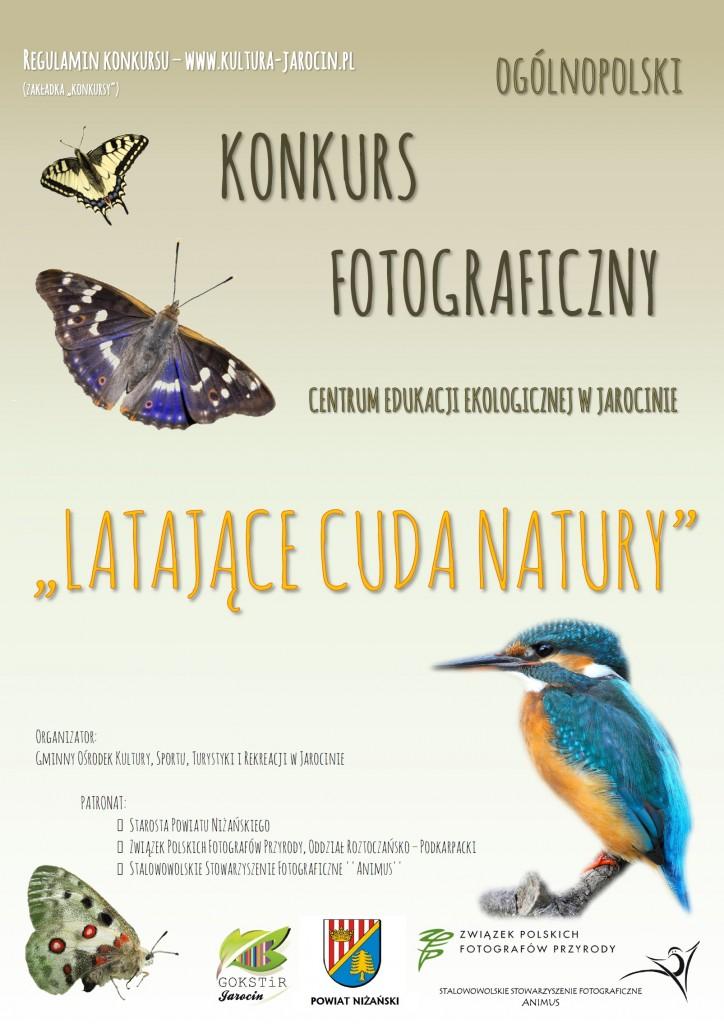 PLAKAT LATAJACE CUDA NATURY