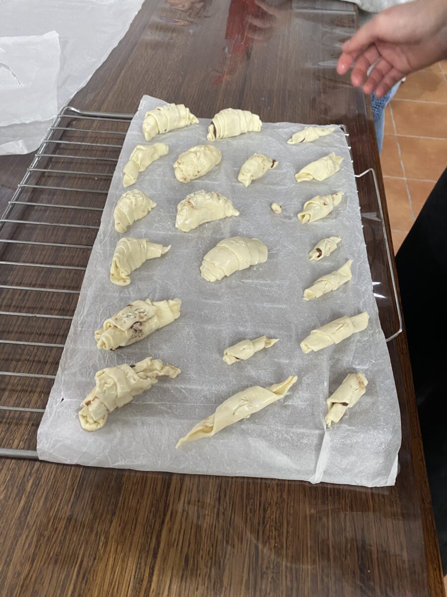 Już gotowe aby włożyć do pieca