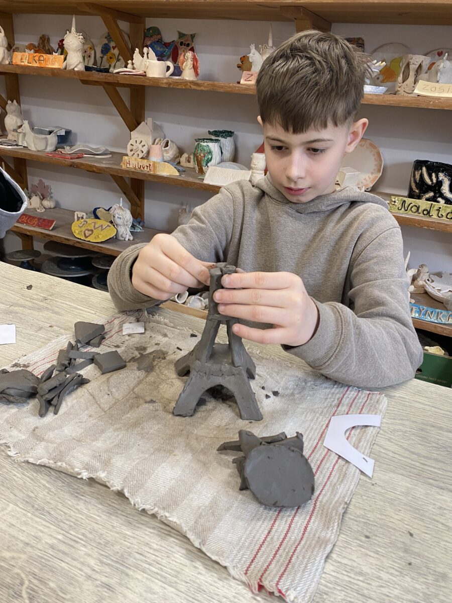 Michał kończy swoją wieże