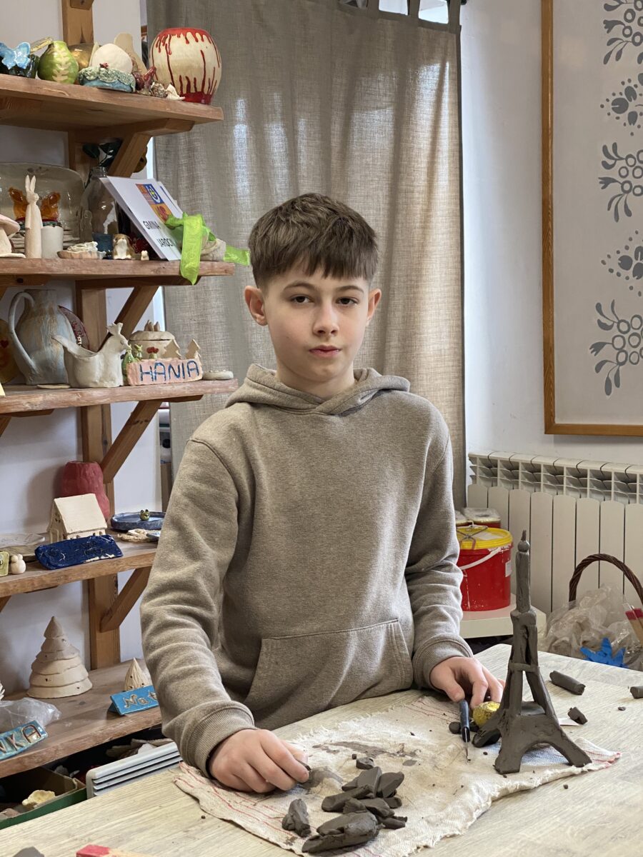 Michał skończył swoją wieże