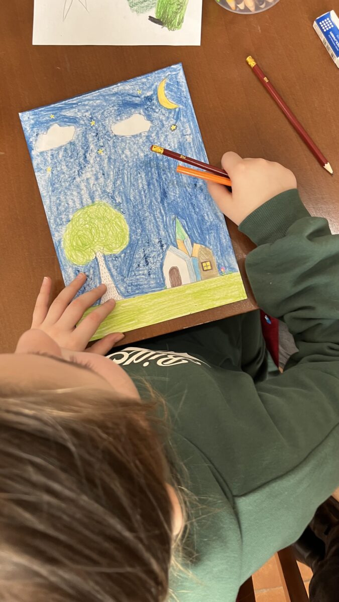 Już krajobraz jest kolorowy