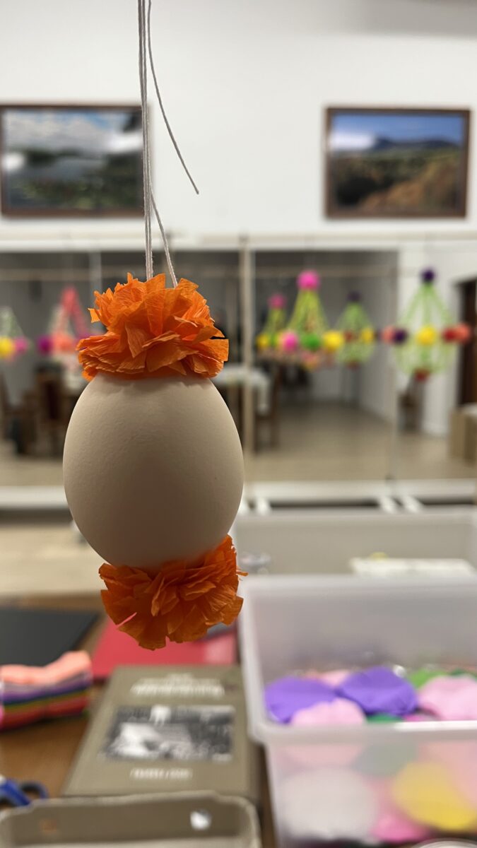 Jajko gotowe z papierkami