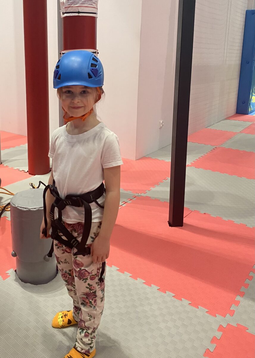 Justyna gotowa do ruchu