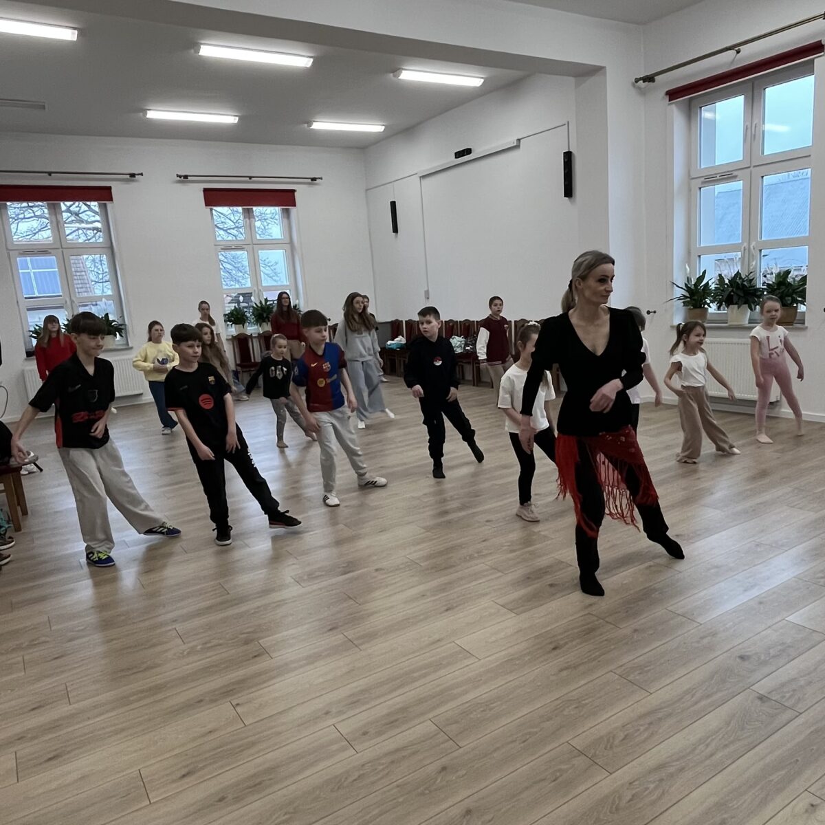 Wszyscy trenują razem