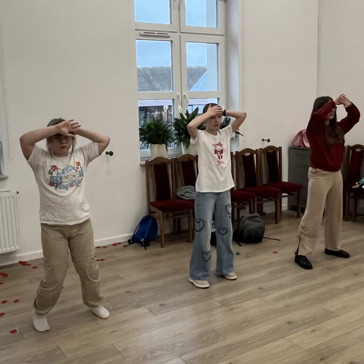 Amelka, Sandra i Sara tańczą z pasją