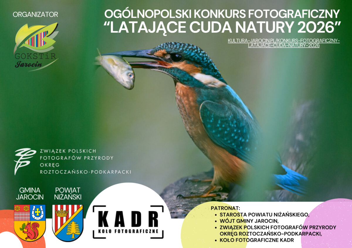 plakat latające cuda natury 2026