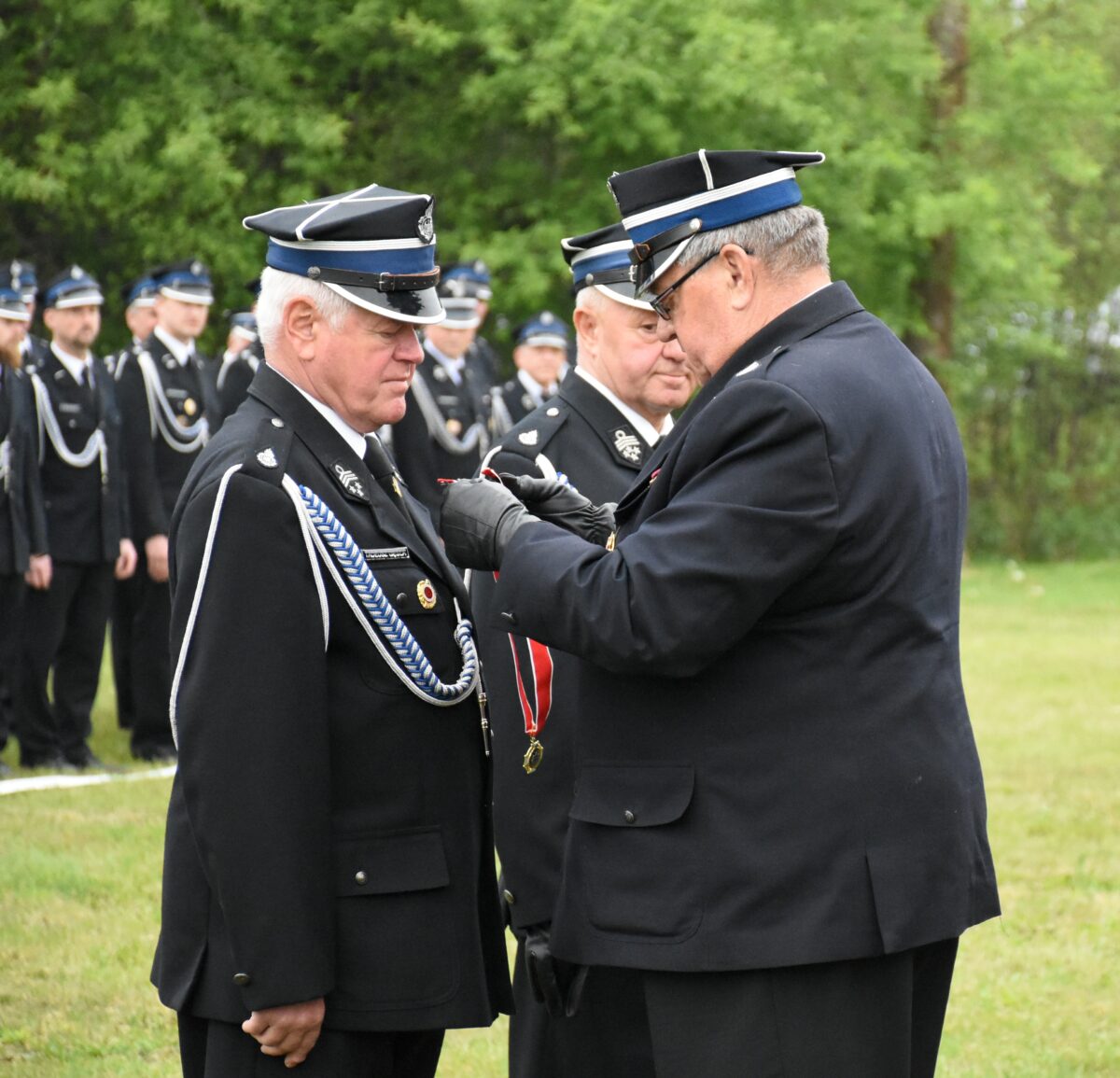 Wręczenie medalu